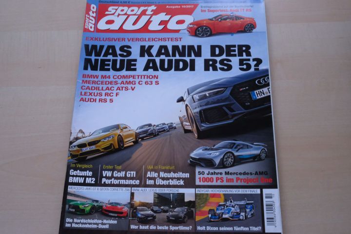 Deckblatt Sport Auto (10/2017)